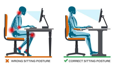Keilkissen: Bessere Sitzhaltung gegen Rückenleiden